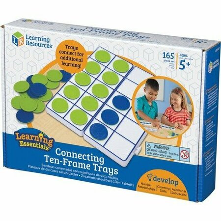 LEARNING RESOURCES TRAY, 10FRAME, MATH LRNLER6650